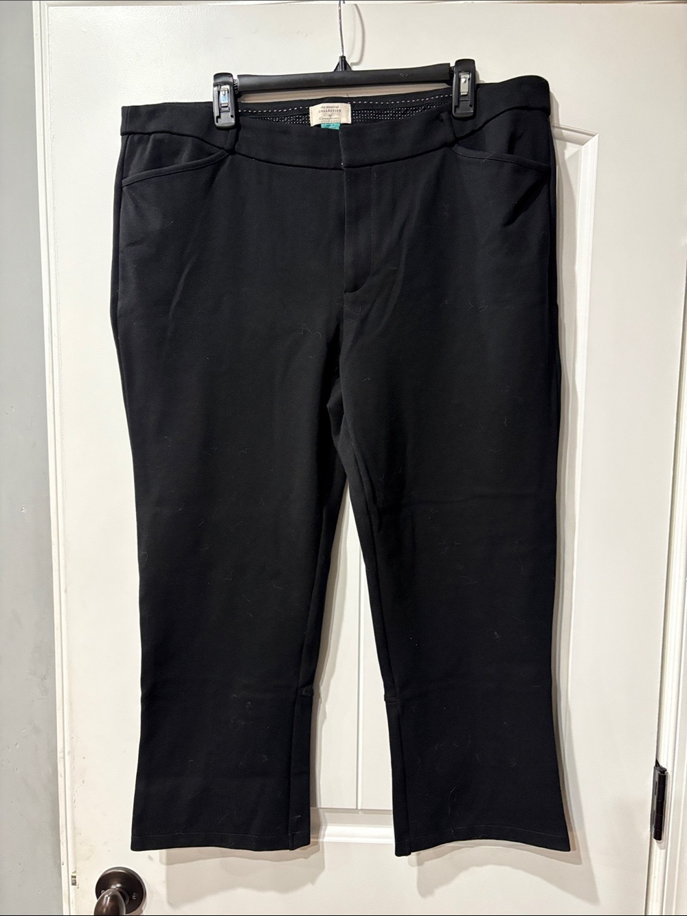 Women’s Black Cropped Dress Pants the essential COLLECTION by Anthropologie
